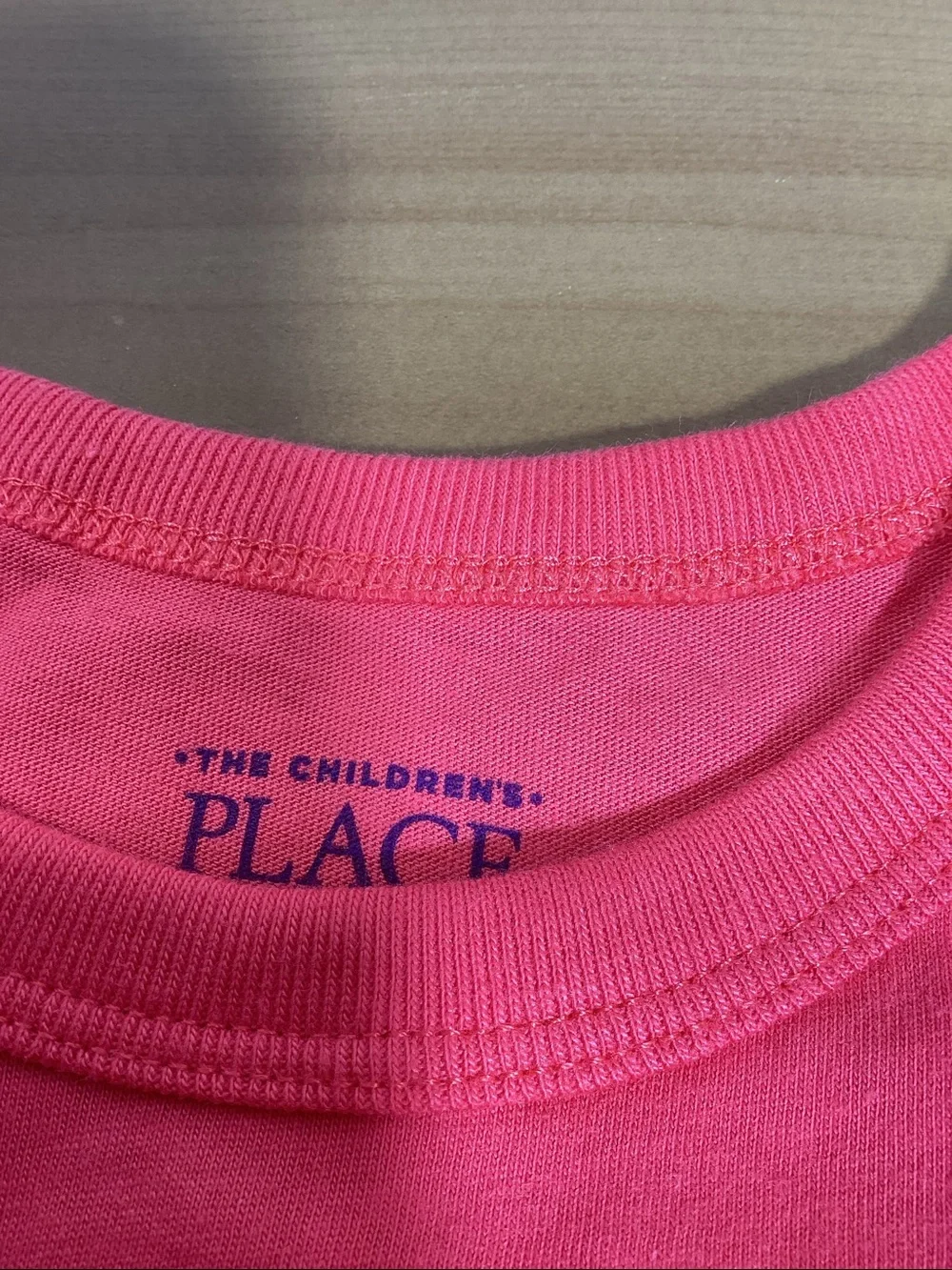 The Children's Place Coral Pink Graphic Tee - 'Me? Trouble? Never!'